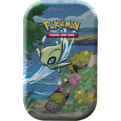 Shining Fates Mini Tin - Celebi & Shiny Rillaboom
