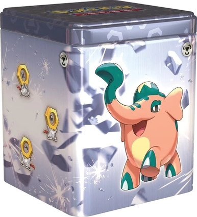 Pokemon Stacking Tin - Metal (Grey)