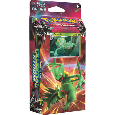 SM Celestial Storm Theme Deck Leaf Charge Sceptile