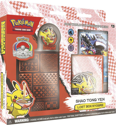 World Championship Deck 2023 Junior Champion Shao Tong Yen - Lost Box Kyogre