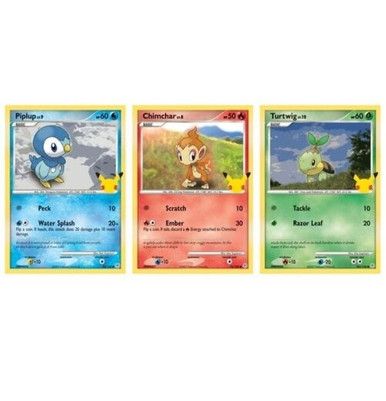 Celebrations First Partners Jumbo Cards Gen 4 Sinnoh
