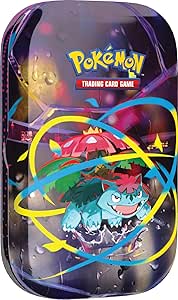 Pokemon TCG: Mega Heroes Mini Tin  Mega Venasuar (1 Sticker, 1 Art Card & 2 Booster Packs)