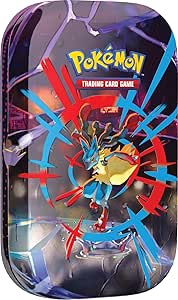 Pokemon TCG: Mega Heroes Mini Tin  Mega Lucario (1 Sticker, 1 Art Card & 2 Booster Packs)