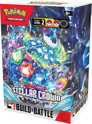 Scarlet and Violet Stellar Crown Prerelease kit - Build & Battle Box