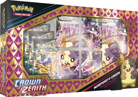 Pokemon Crown Zenith: Premium Playmat Collection: Morpeko V-UNION