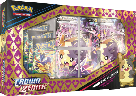Pokemon Crown Zenith: Premium Playmat Collection: Morpeko V-UNION