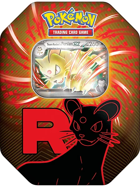 Pokemon TCG: Team Rocket Tin - Persian ex
