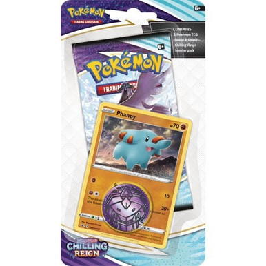 SWSH Chilling Reign 1 Pack Checklane Blister Phanpy