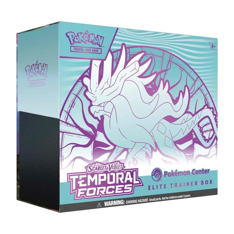 Pokemon TCG: Temporal Forces - Elite Trainer Box - Walking Wake (Pokemon Centre Stamped)