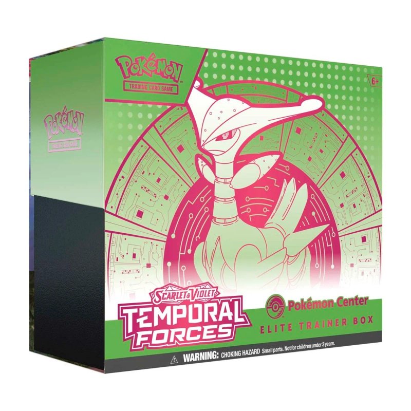Pokemon TCG: Temporal Forces - Elite Trainer Box - Iron Leaves (Pokemon Centre Stamped)