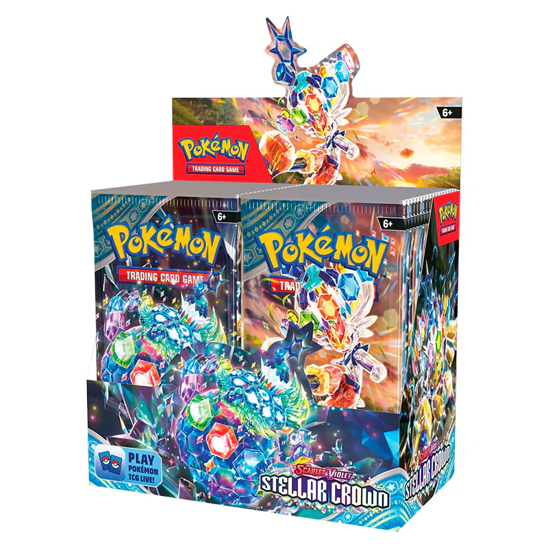 Pokemon TCG: Stellar Crown - Booster Box (36 Packs)